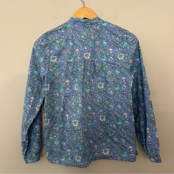 J.Crew Fresco Top In Floral Cotton Poplin - Picture 8 of 10